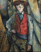 Paul Cezanne, Boy in a Red Waistcoat